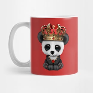 Cute Royal Panda Bear Wearing Crown Mug